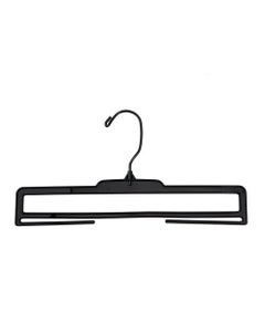 Plastic Scarf/Leggings Hangers - 11 1/2" Black