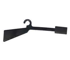 Extra-Long Stockroom Rail Divider with Straight Body, 21 ½” L - Black