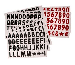 Replacement Letter Pack for Message Board