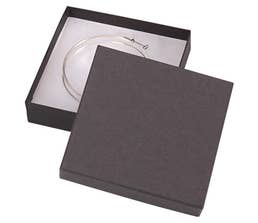 Black Kraft Jewelry Gift Box, Bracelet Size