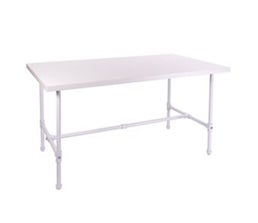 Pipeline Large Nesting Table with Top- White Gloss