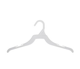 Plastic Blouse/Dress Hangers - 14" White