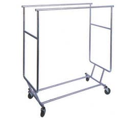 Rolling Rack - Collapsible - Heavy Duty